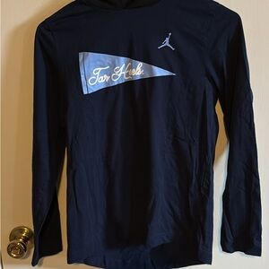 Nike Kids Long Sleeve Tee - Navy Blue
